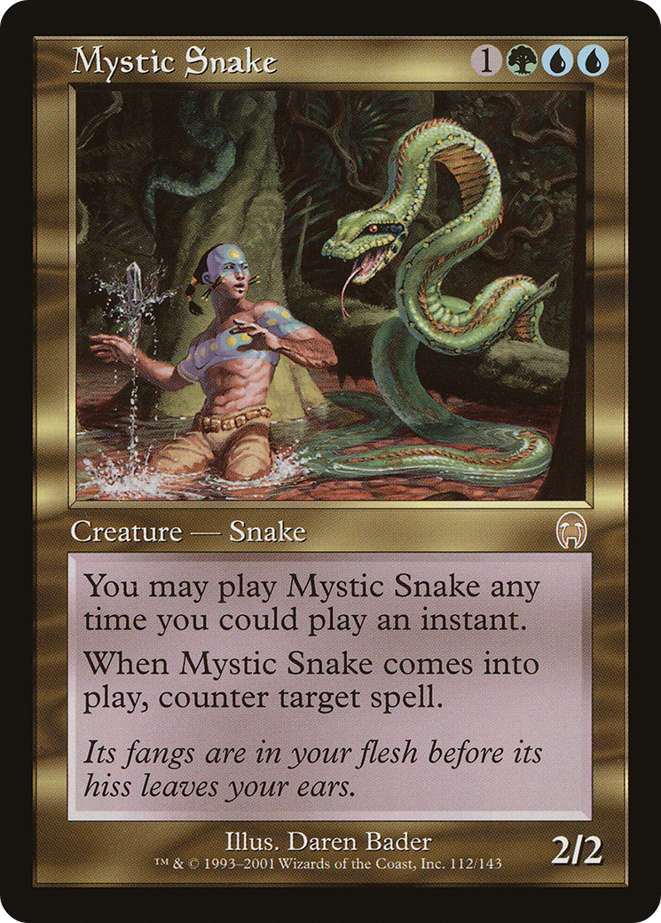 Mystic Snake (112) Foil - Apocalypse