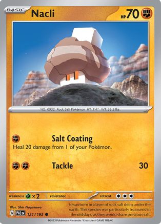 Nacli (121) Reverse Holofoil - Paldea Evolved