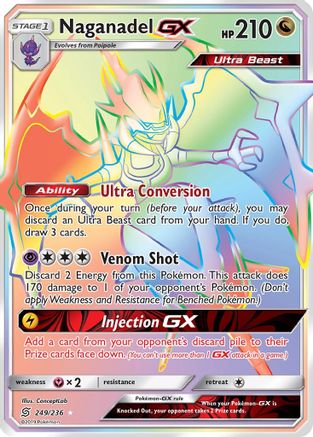 Naganadel GX (249) Holofoil - Unified Minds