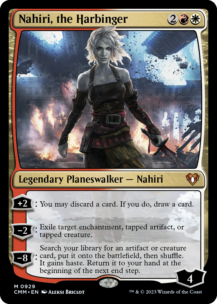 Nahiri, the Harbinger (929) - Commander Masters