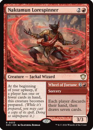 Naktamun Lorespinner (033) - Commander: Secrets of Strixhaven