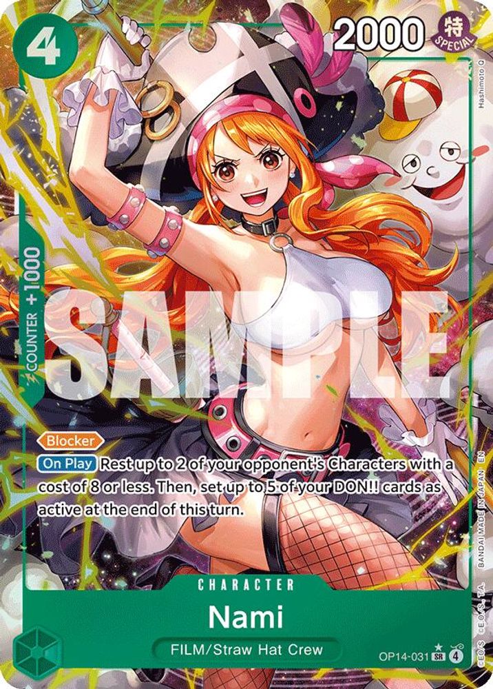 Nami (Alternate Art) (OP14-031) Foil