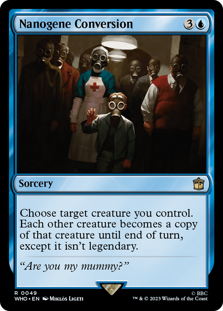 Nanogene Conversion (049) Foil - Doctor Who