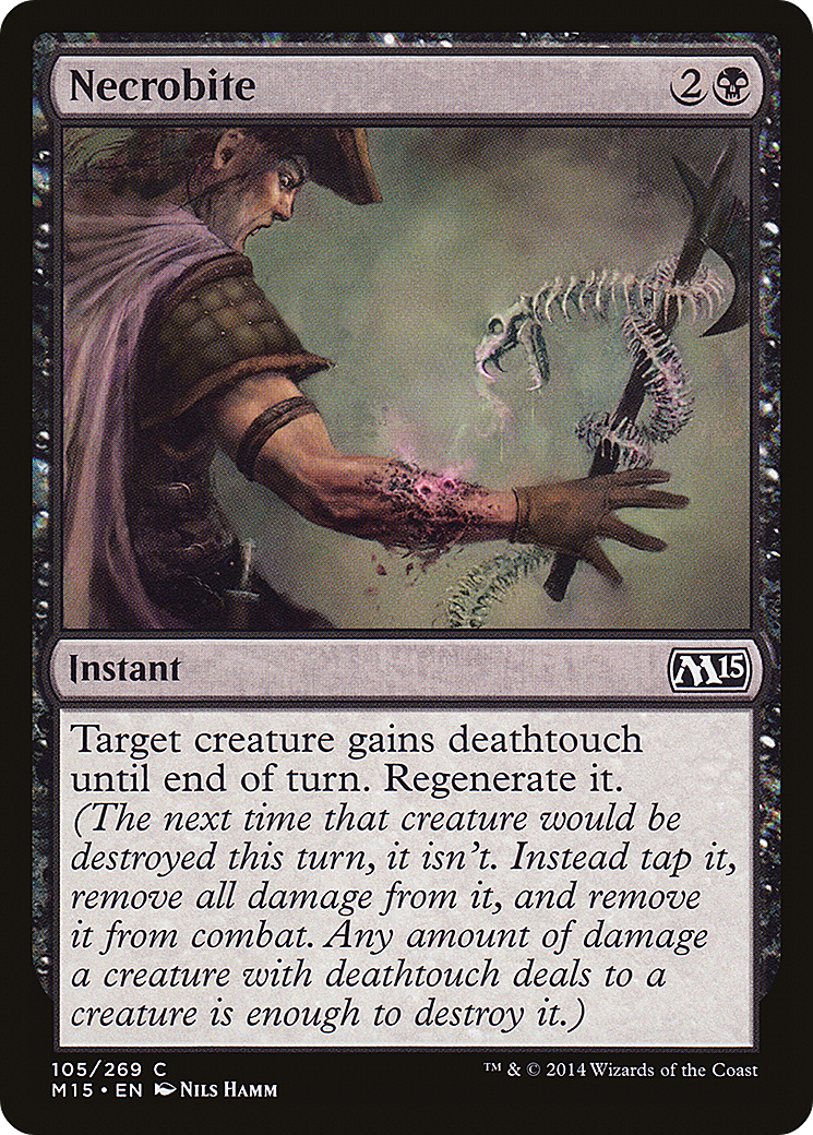 Necrobite (105) Foil - Magic 2015
