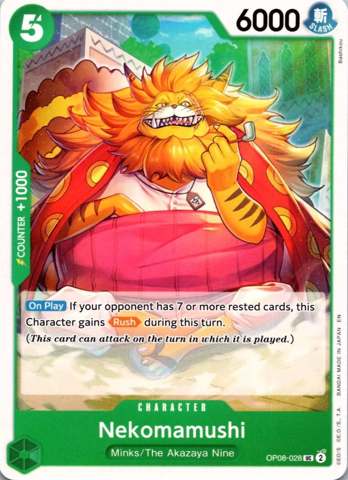 Nekomamushi (Zoro Deck) (OP08-028)