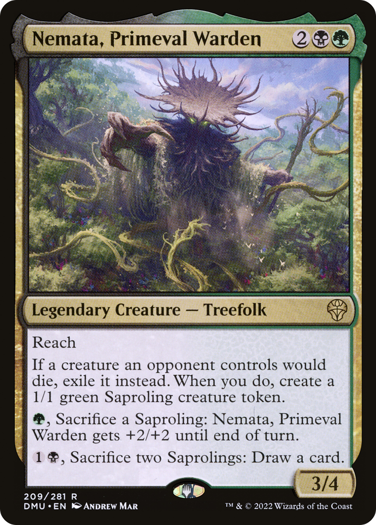 Nemata, Primeval Warden (209) - Dominaria United Foil