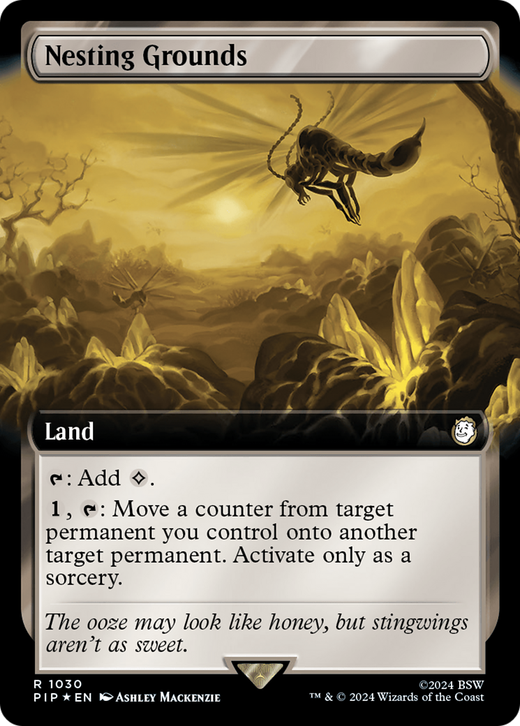Nesting Grounds (Extended Art) (1030) Surge Foil - Fallout