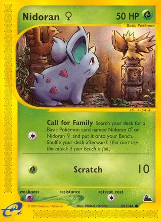 Nidoran F (81) - Skyridge