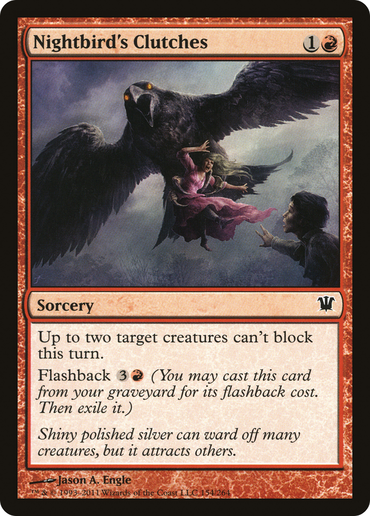 Nightbird's Clutches (154) Foil - Innistrad