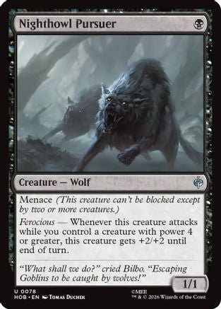 Nighthowl Pursuer (078) Foil - The Hobbit