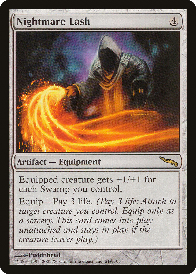 Nightmare Lash (219) Foil - Mirrodin
