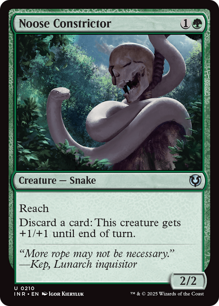 Noose Constrictor (210) Foil - Innistrad Remastered