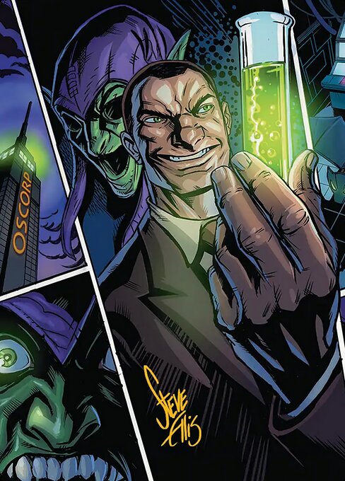 Norman Osborn (043s) Gold-Stamped - Art Series: Marvel's Spider-Man