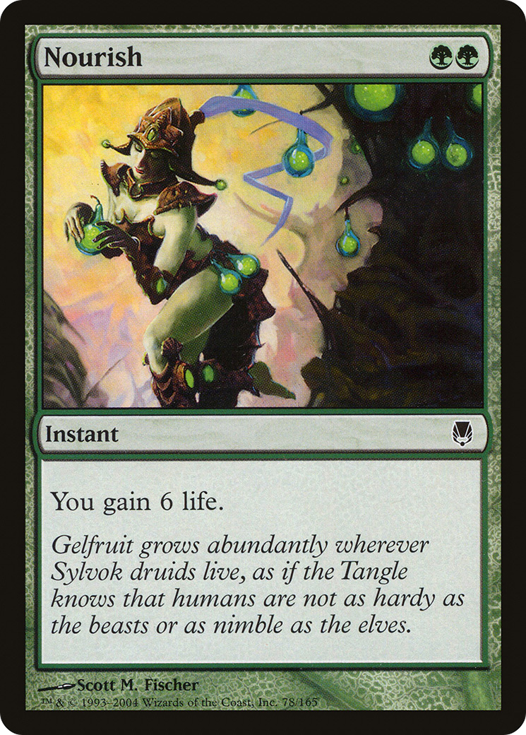 Nourish (078) Foil - Darksteel