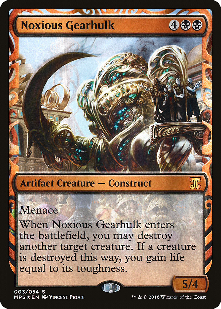 Noxious Gearhulk (003) Foil - Kaladesh Inventions