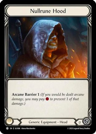 Nullrune Hood (SLY006) - Silver Age