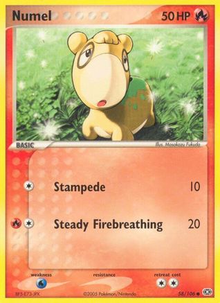 Numel (58) Reverse Holofoil - Emerald