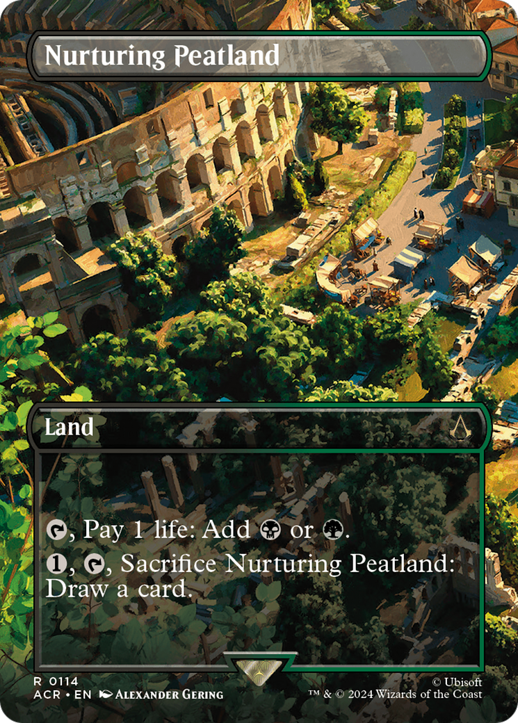 Nurturing Peatland (Borderless) (114) Foil - Assassin's Creed