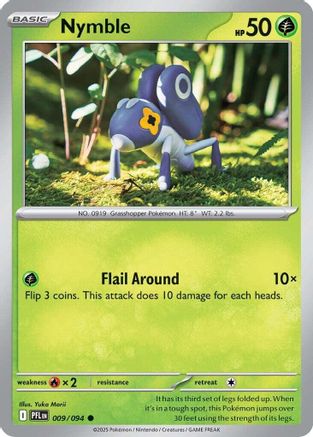 Nymble (9) Reverse Holofoil - Phantasmal Flames