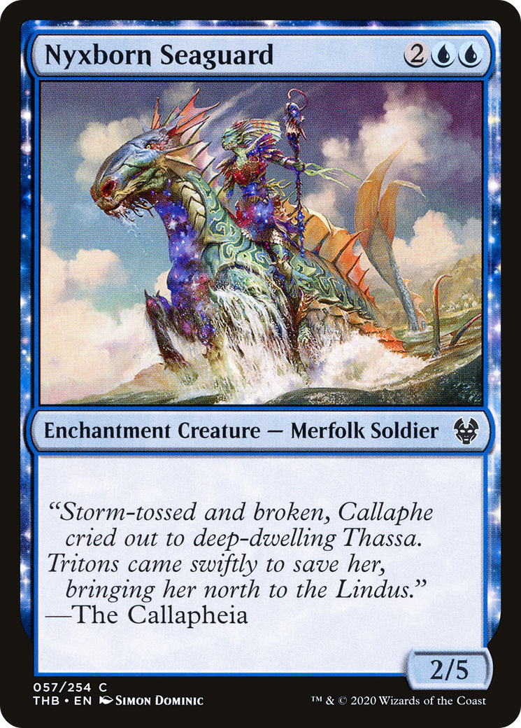 Nyxborn Seaguard (057) - Theros Beyond Death Foil