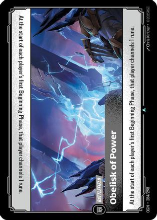 Obelisk of Power (284) Foil - Origins