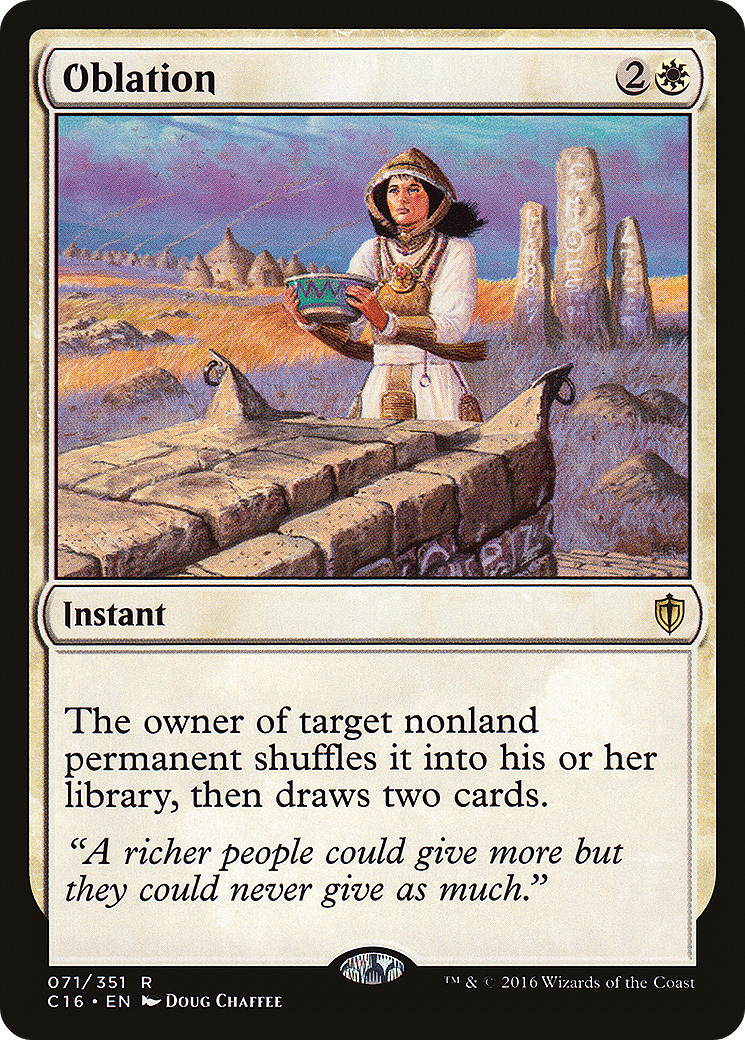 Oblation (071) - Commander 2016