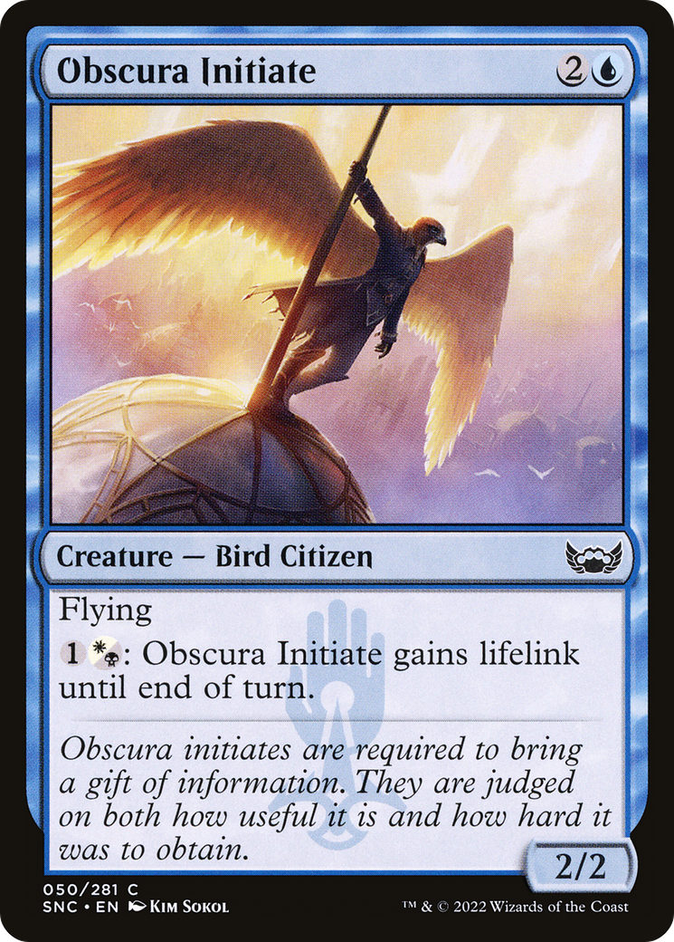 Obscura Initiate (050) - Streets of New Capenna Foil