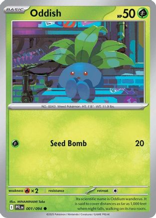 Oddish (1) - Phantasmal Flames