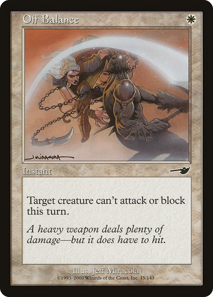 Off Balance (015) - Nemesis