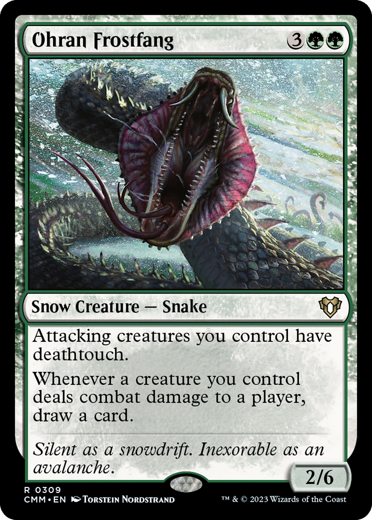 Ohran Frostfang (309) - Commander Masters