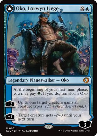 Oko, Lorwyn Liege (Promo Pack) (061) Foil - Lorwyn Eclipsed