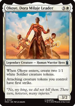 Okoye, Dora Milaje Leader (027) - Marvel Super Heroes