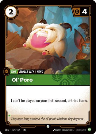 Ol' Poro (029) Foil - Vendetta