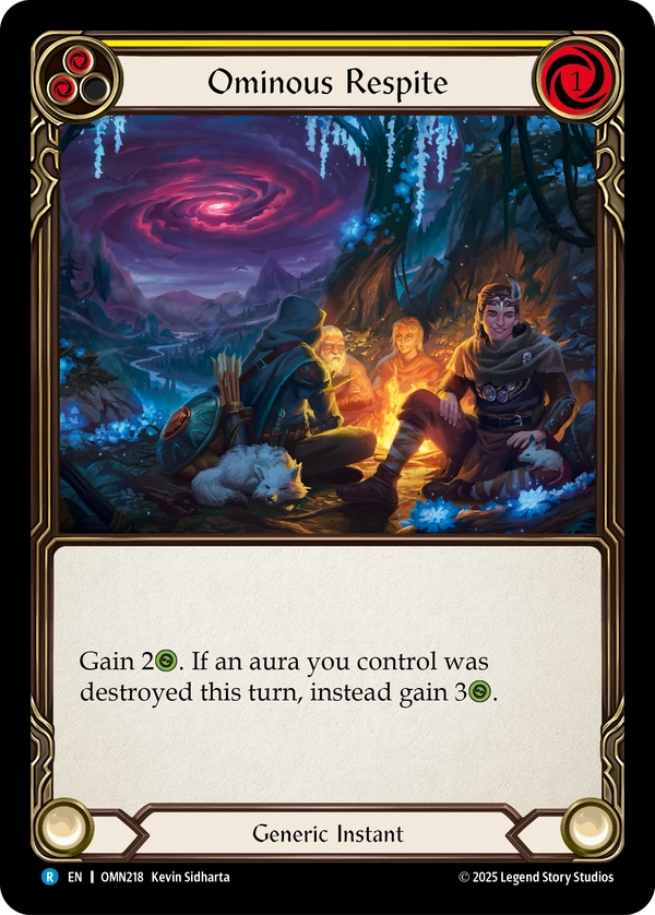 Ominous Respite (OMN218) - Omens of the Third Age