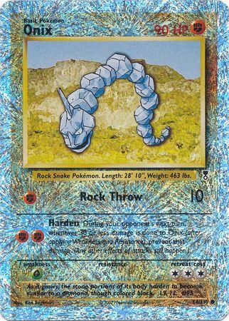Onix (84) Reverse Holofoil - Legendary Collection