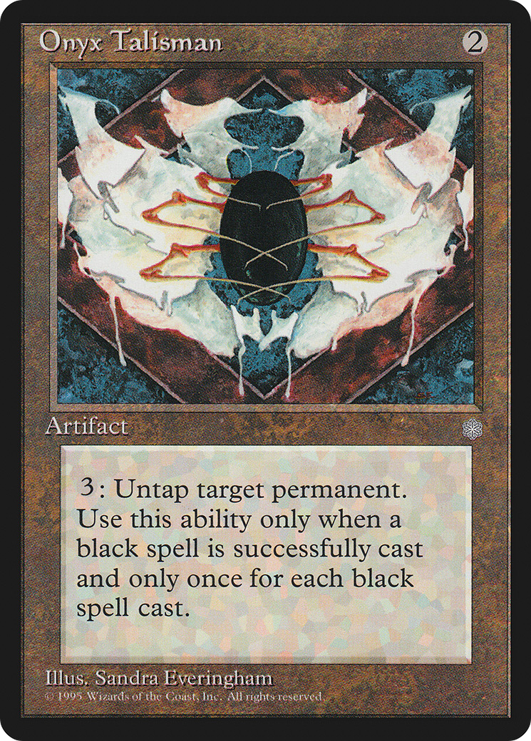 Onyx Talisman - Ice Age