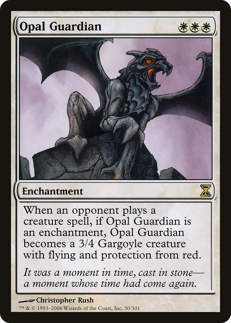 Opal Guardian (030) Foil - Time Spiral