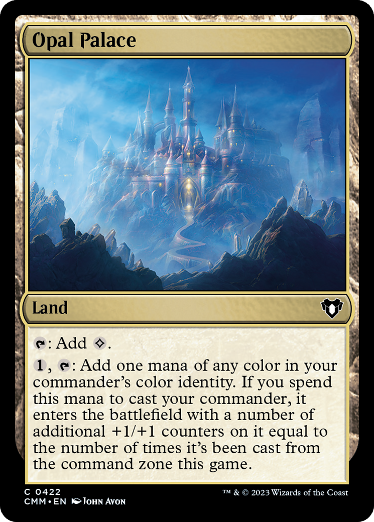Opal Palace (422) Foil - Commander Masters