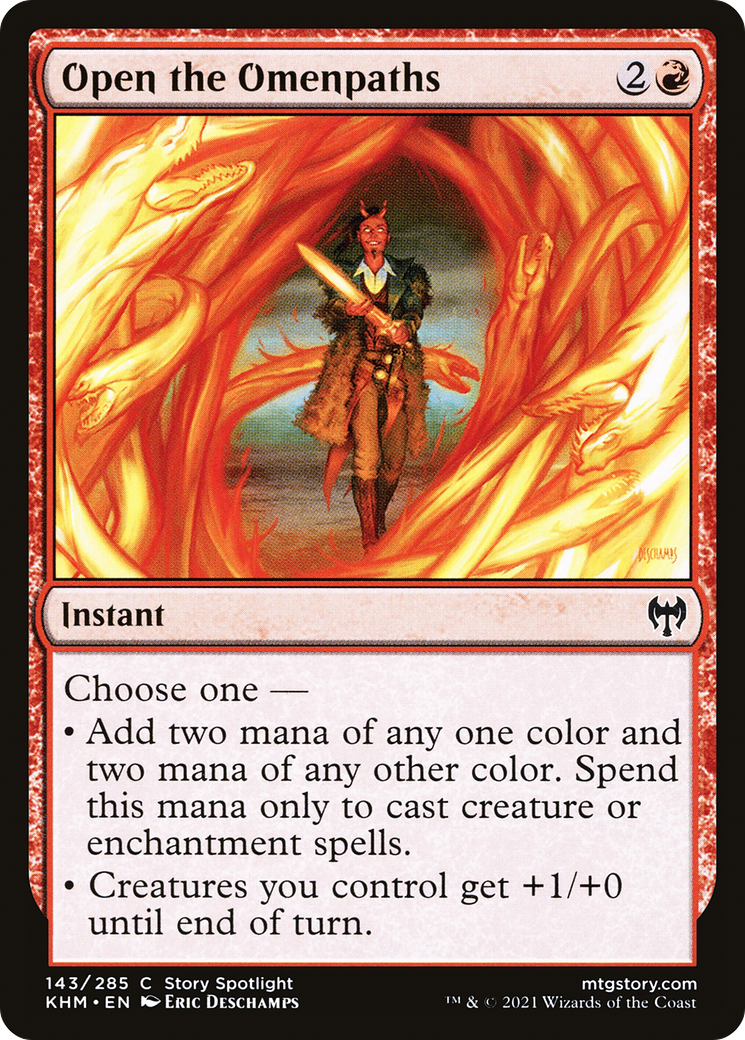Open the Omenpaths (143) - Kaldheim Foil