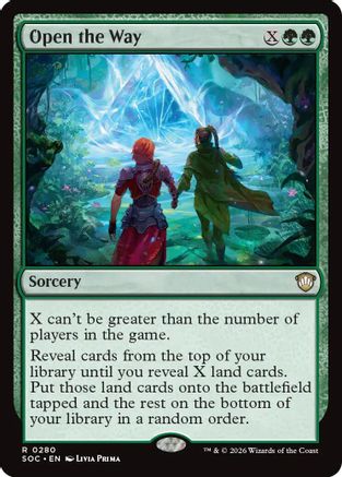 Open the Way (280) - Commander: Secrets of Strixhaven