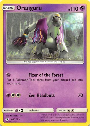 Oranguru (48) Reverse Holofoil - Crimson Invasion