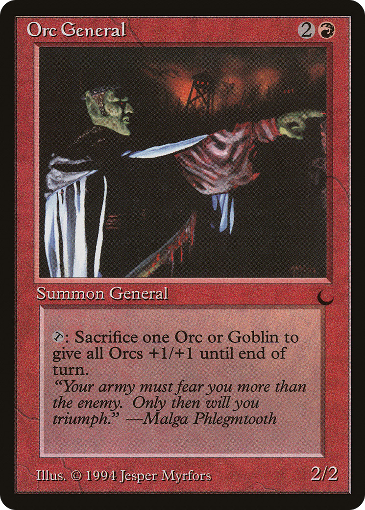 Orc General - The Dark