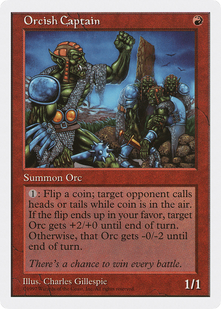 Orcish Captain - Fifth Edition