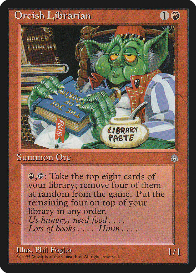 Orcish Librarian - Ice Age