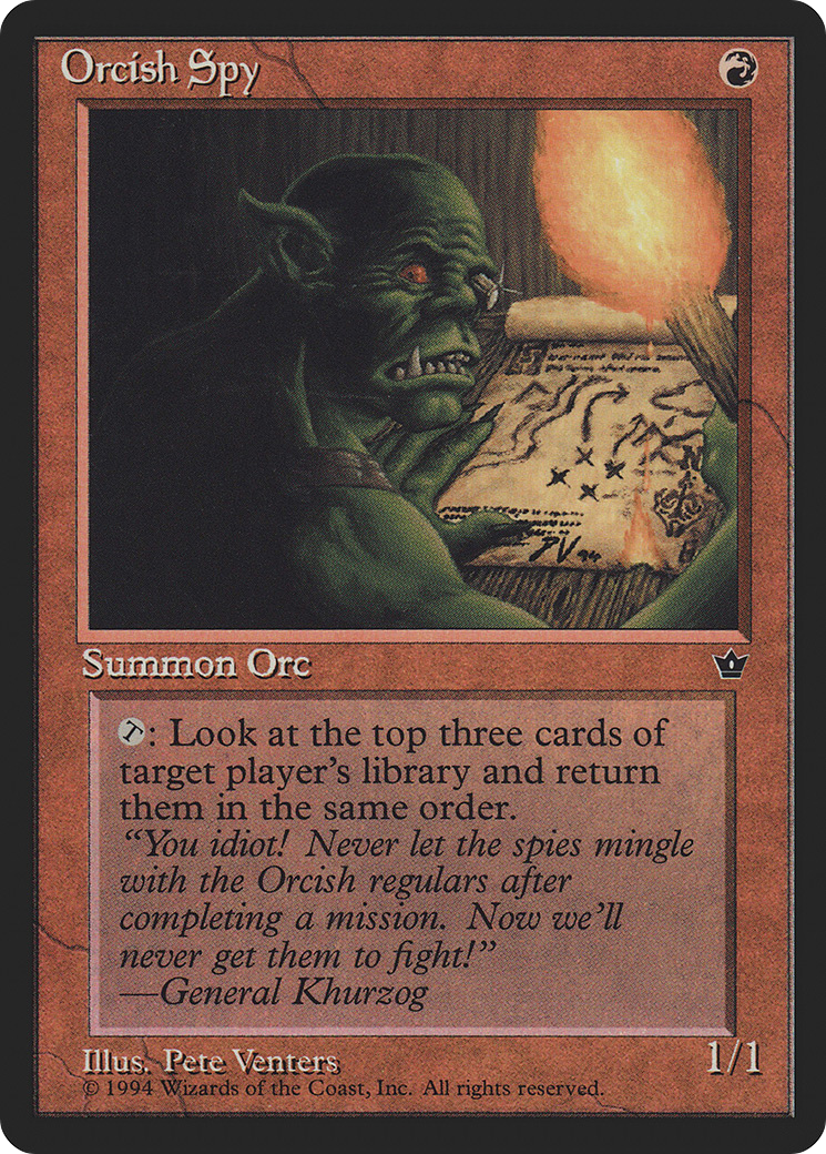 Orcish Spy (c) - Fallen Empires