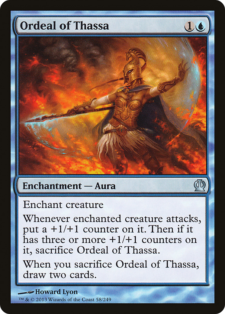 Ordeal of Thassa (058) Foil - Theros