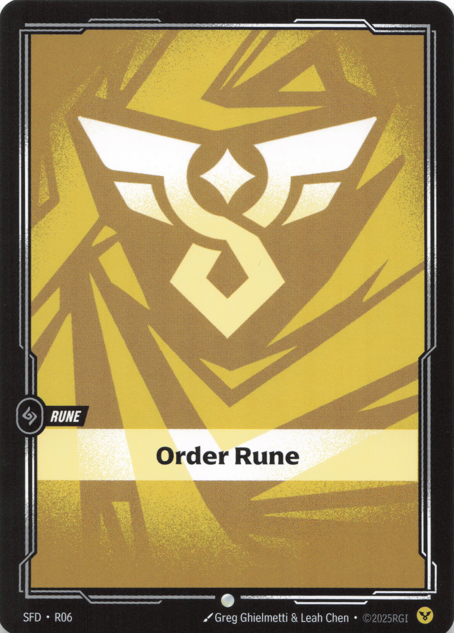 Order Rune (R06) - Spiritforged
