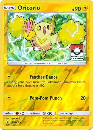 Oricorio (Pokemon League) (46) Reverse Holofoil - League & Championship Cards
