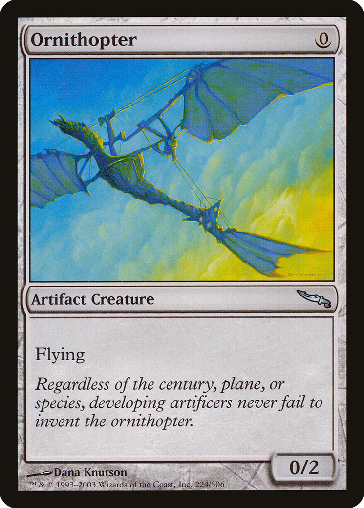Ornithopter (224) - Mirrodin