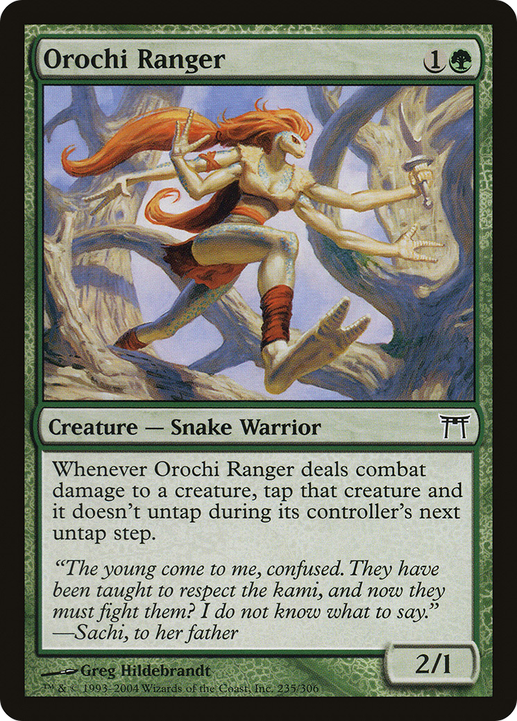 Orochi Ranger (235) Foil - Champions of Kamigawa